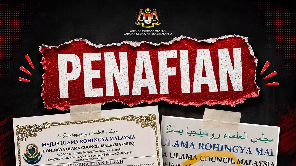JAKIM Exposes Fraudulent Marriage Letter as Reference Number Confirmed Fake