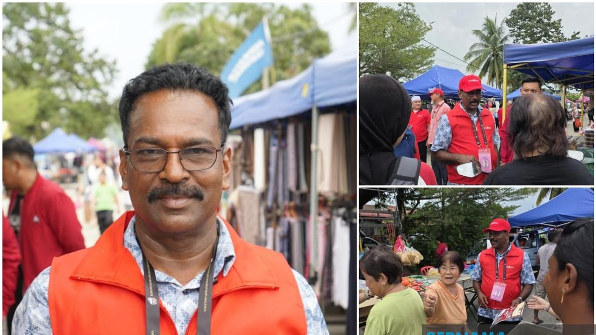 Subramani Banks on Change Message in Bukit Kepong Bid