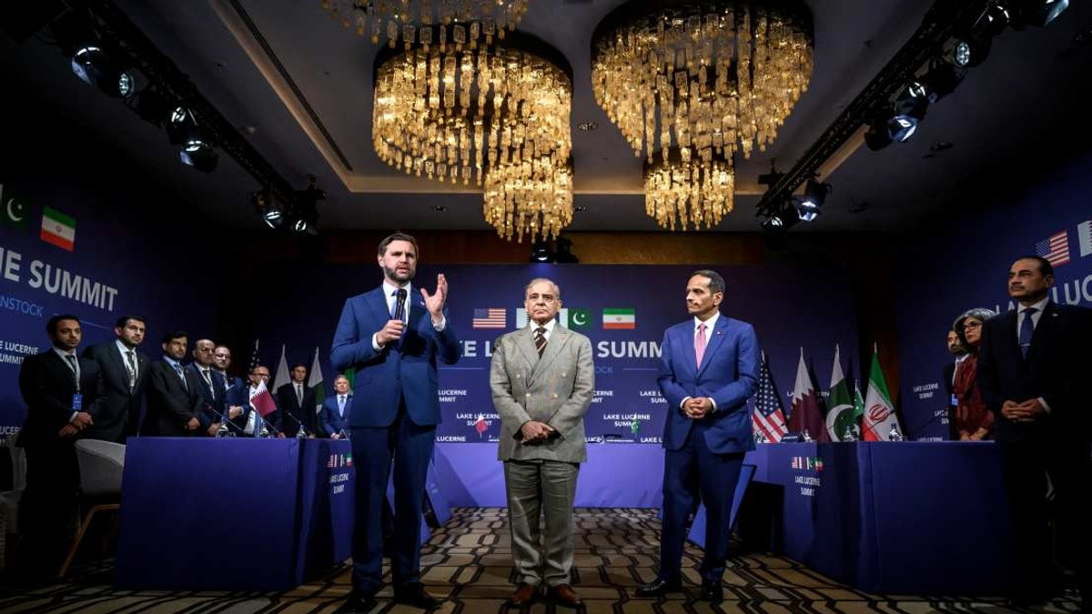Iran and US Begin Landmark Talks in Switzerland to End West Asia Conflict