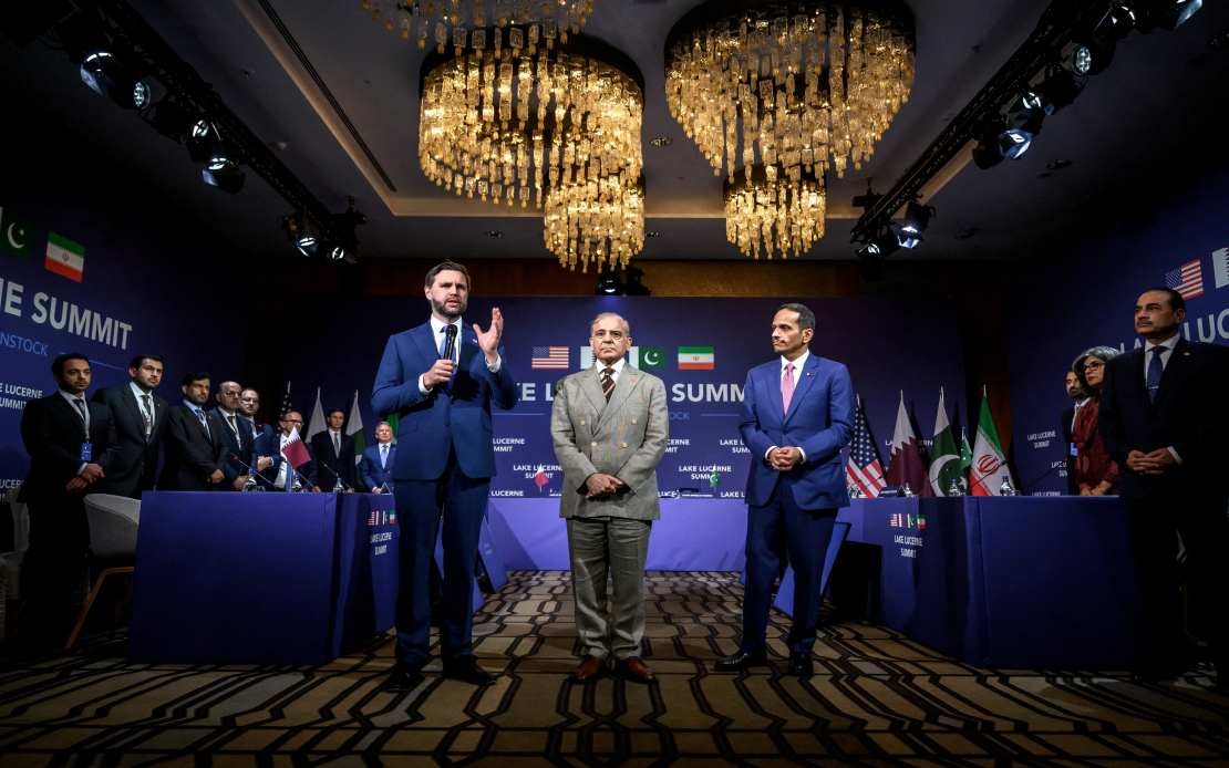 Iran and US Begin Landmark Talks in Switzerland to End West Asia Conflict