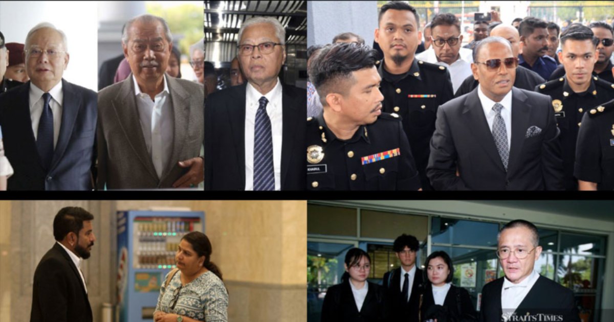 Three Former Prime Ministers, Ex-Minister Face Court Tests as Malaysia Navigates High-Profile Political Cases