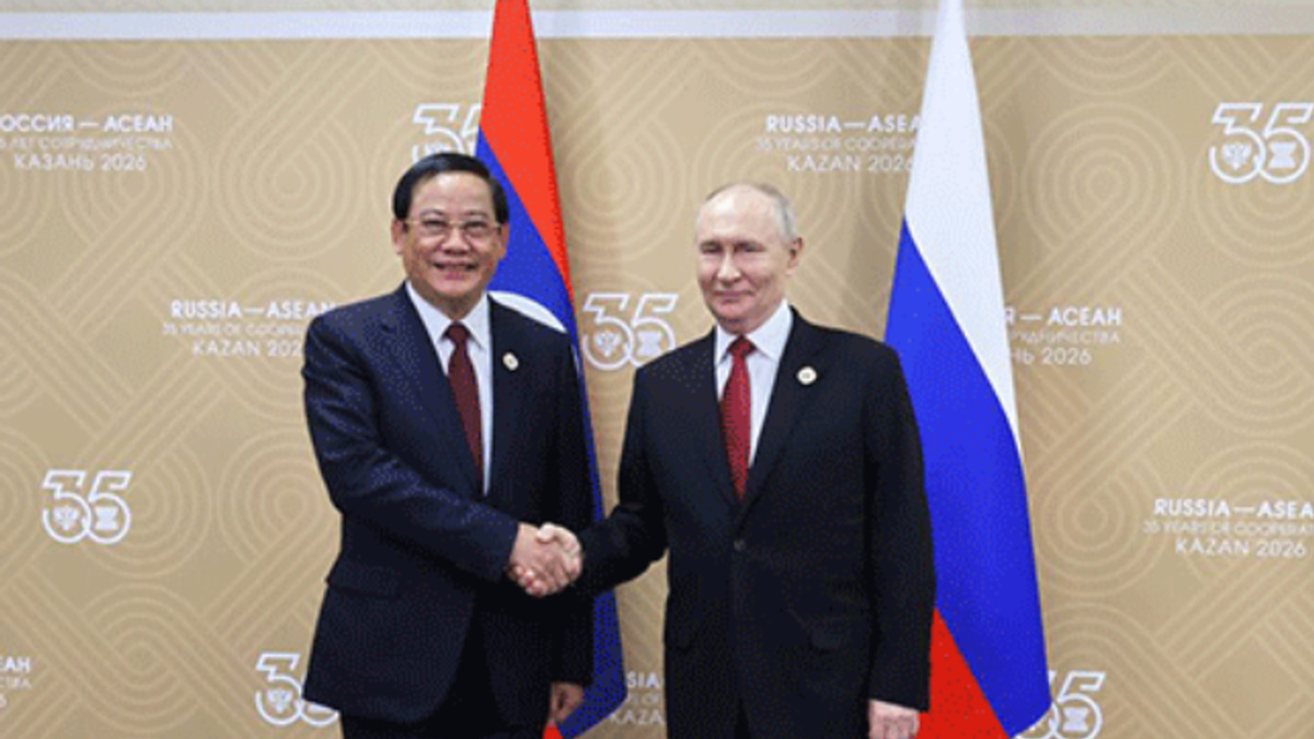 Laos and Russia cement strategic ties as nuclear energy partnership takes shape