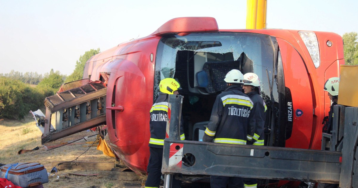 Polish Bus Disaster in Hungary Kills 12 as Vehicle Overturns on Highway