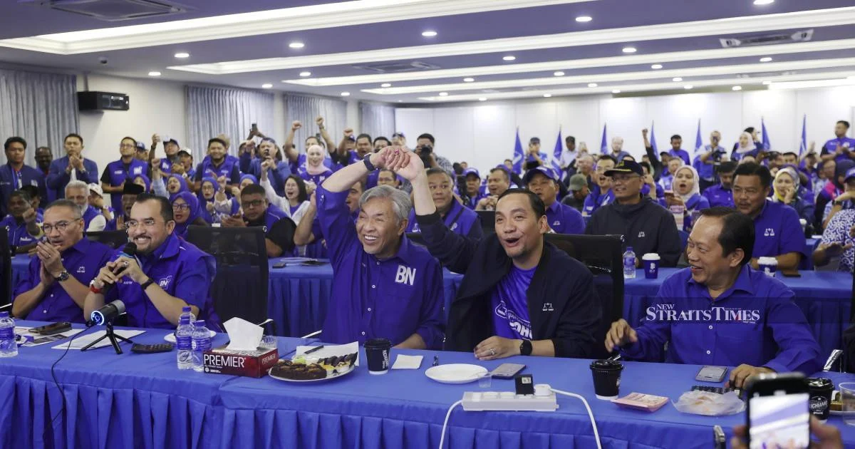 BN Claims Strong Lead with 40 Johor State Seats as Election Results Emerge
