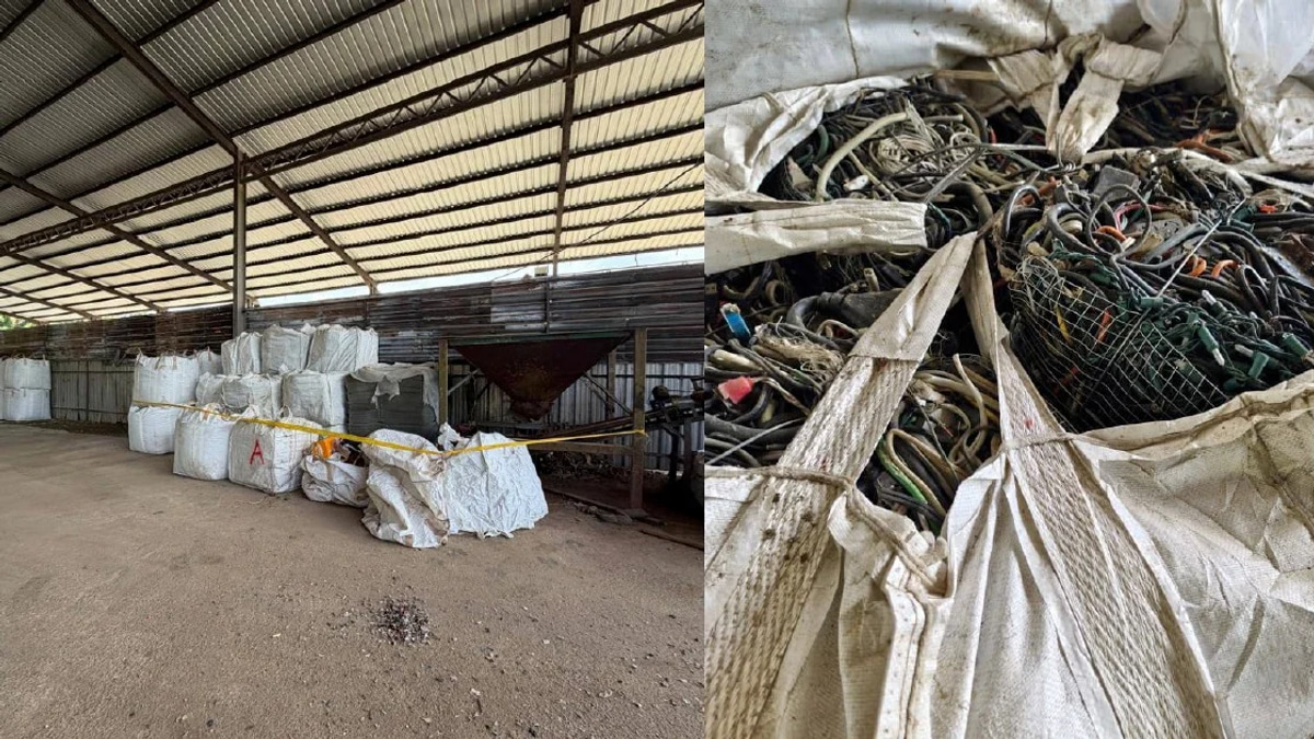 RM3mil E-Waste Haul in Bukit Mertajam Bust, Five Detained