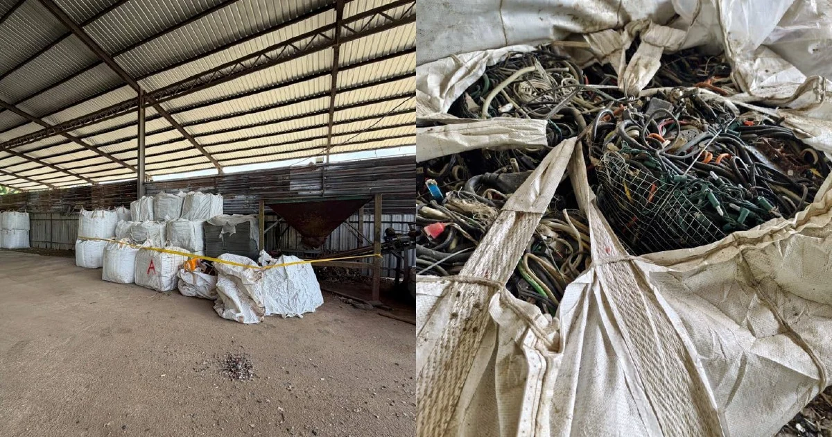 RM3mil E-Waste Haul in Bukit Mertajam Bust, Five Detained