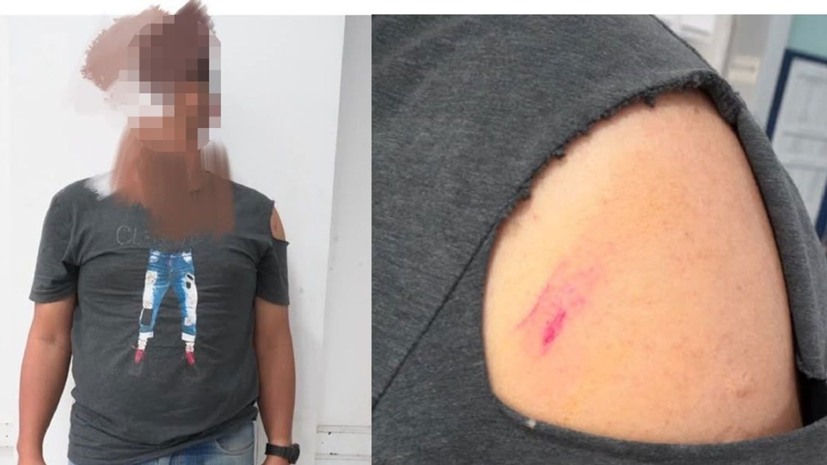 Man arrested after threatening police with parang during Jeli raid