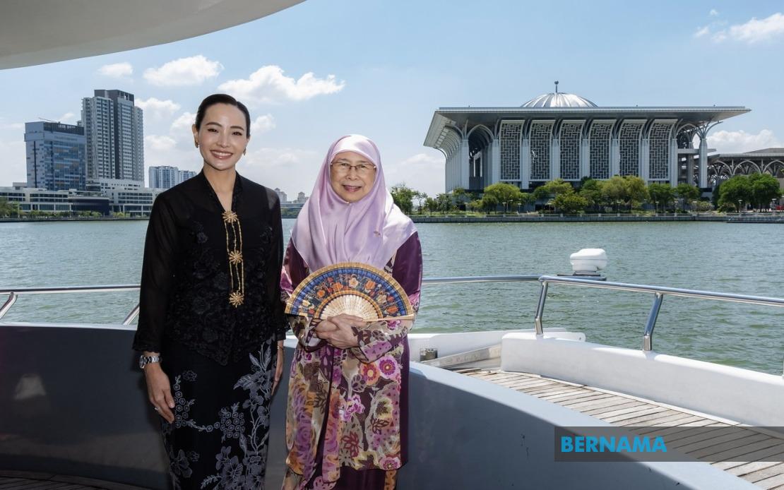 Thai PM's Wife Tours Putrajaya on Lake Cruise as Bangkok Deepens Malaysia Ties
