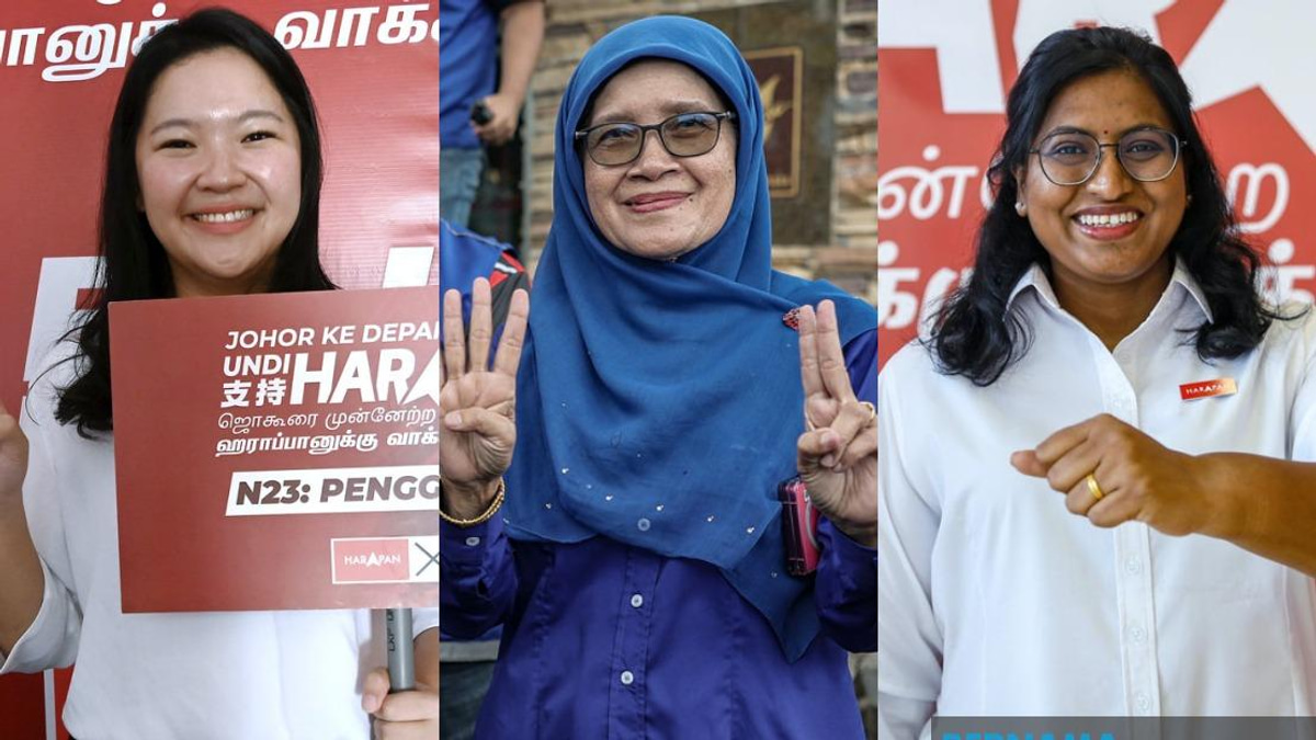 Women Make Strong Mark in Johor State Election with 10 Seats Won