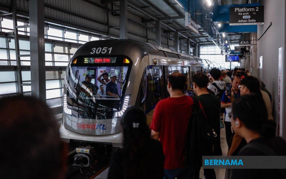 Prasarana Predicts Modest Uptake as LRT3 Shah Alam Line Launches with Free Rides
