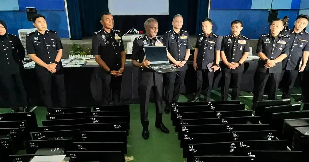 Football Betting Syndicate Moved RM27 Million Daily, Police Reveal After Massive Crackdown