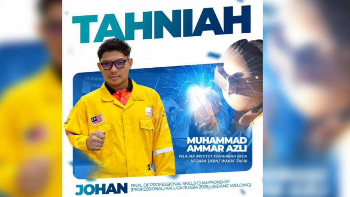 Ahmad Zahid Hails Welding Champion as Malaysia Shines at International Skills Competition