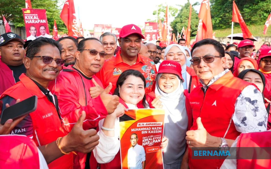 Ramanan, Sim Rally Behind Six PH Candidates in Negeri Sembilan Contest