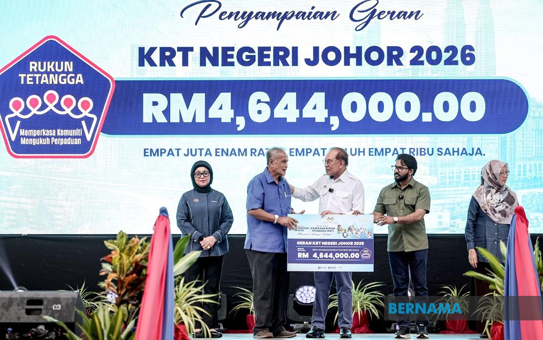 Government Lifts KRT Grant to RM10,000 Annually, First Increase in a Decade