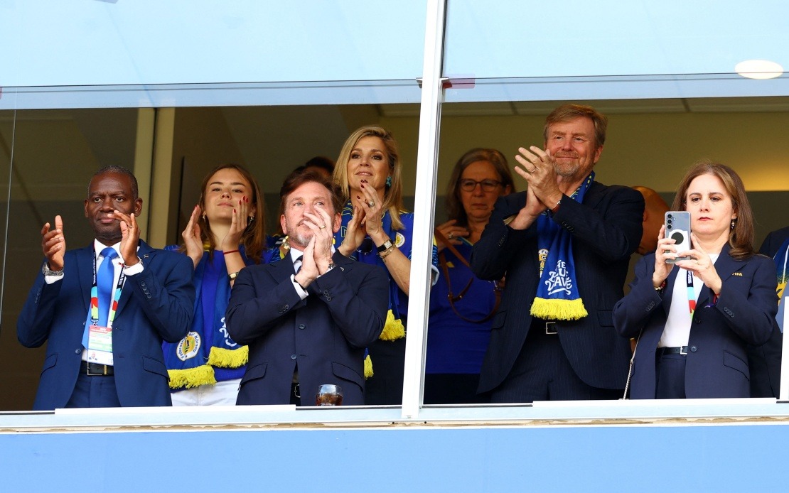 Dutch Royals Enjoy World Cup Double-Header Across the United States