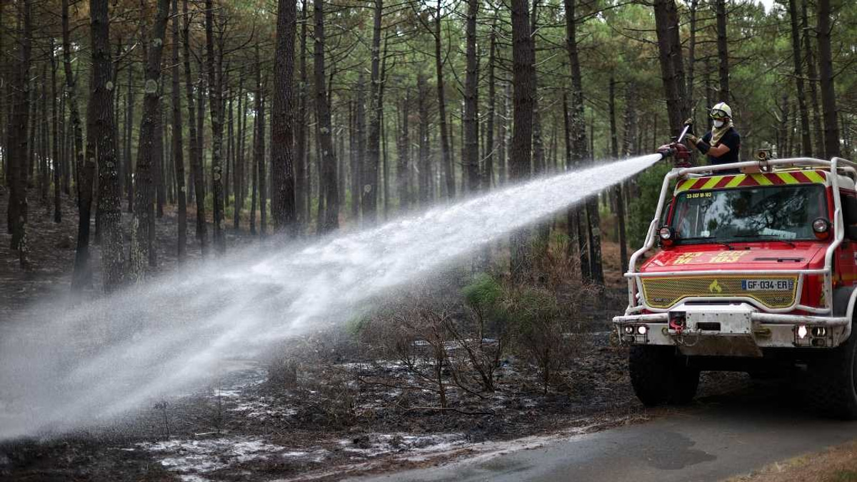 France Arrests Over 300 People as Wildfires Ravage Country