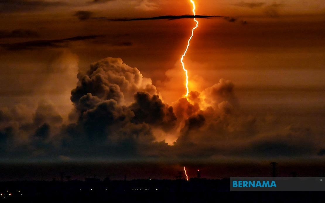 Thunderstorms to Batter Ten States and Kuala Lumpur Until Evening