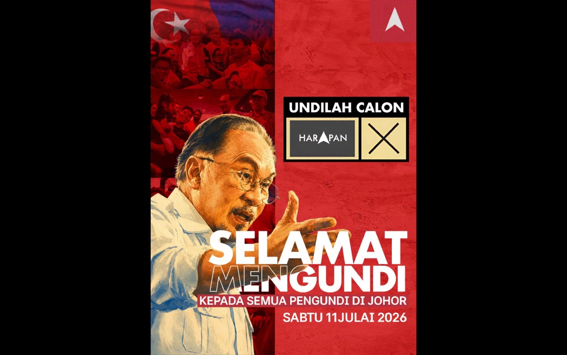 PM Anwar Appeals to Johoreans to Vote for Trustworthy Leadership in State Election
