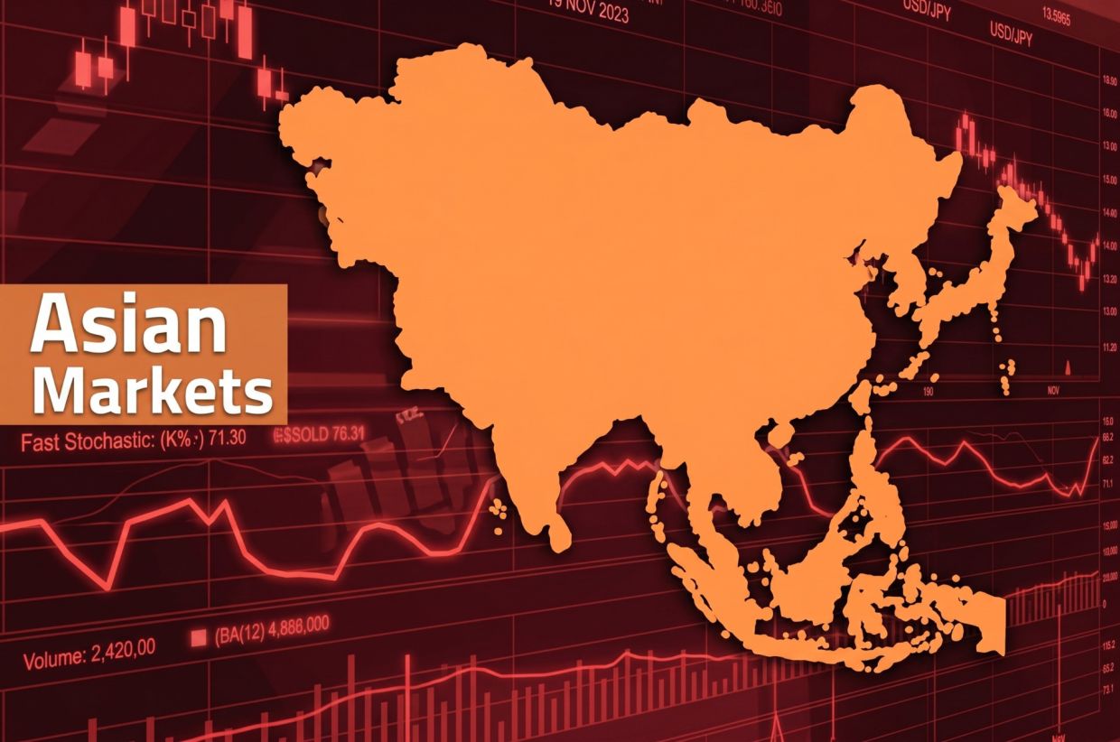 Asian stocks retreat as Middle East tensions and Fed uncertainty cloud market outlook
