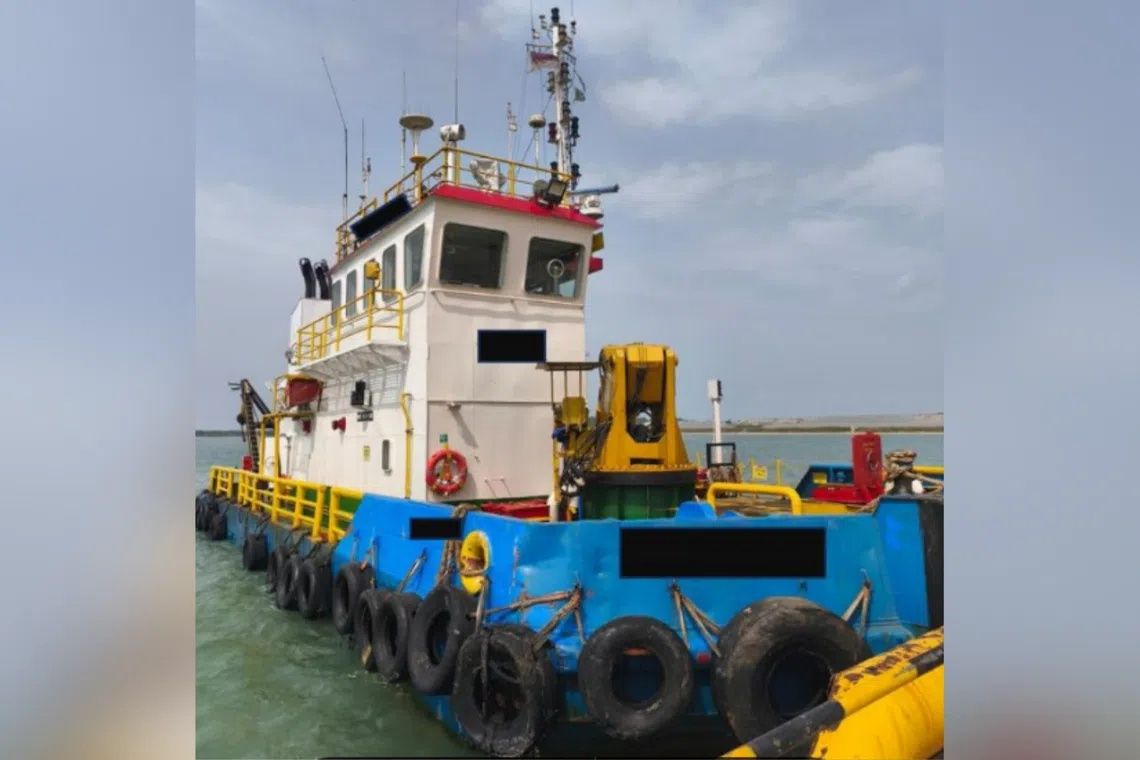 Eight tugboat crew members charged with stealing marine gas oil off Singapore