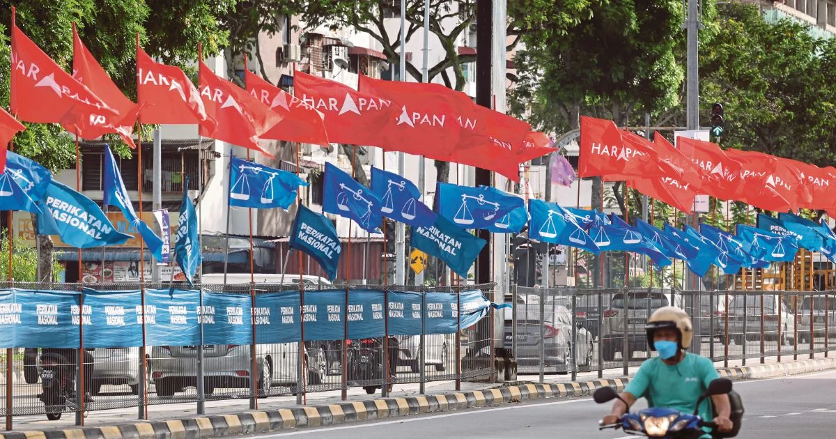 Three-Way Battle Looms in Johor State Election as BN, PH and PN Compete Across More Than Half the Seats