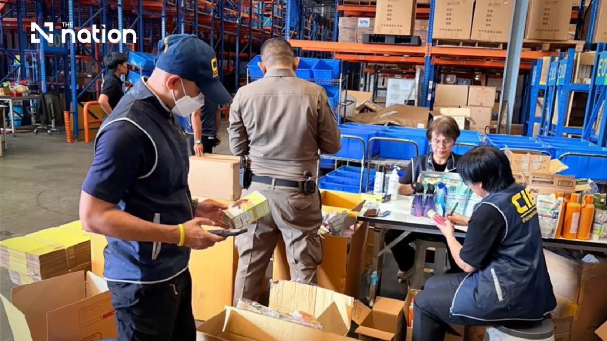 Thai police bust underground operation moving 83,000 counterfeit Japanese products through online sellers