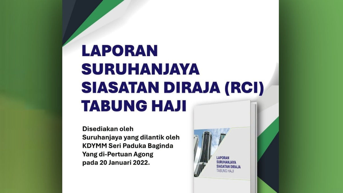 RCI Calls for Decisive Action on Tabung Haji Allegations Spanning 2014-2020