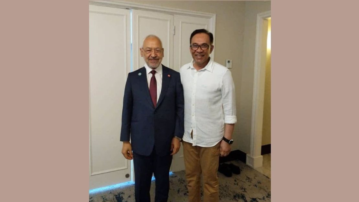 Anwar Seeks Ghannouchi's Release From Tunisia on Compassionate Grounds