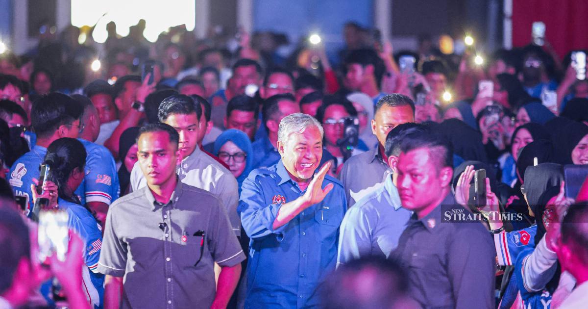 Zahid rallies Johor youth to back Onn Hafiz in July state election push