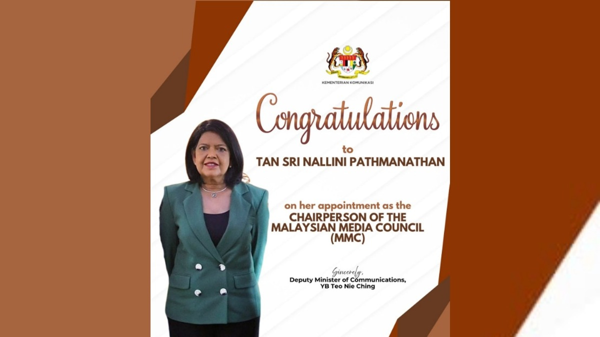 Teo Welcomes Nallini's MMC Appointment, Citing Press Freedom Legacy