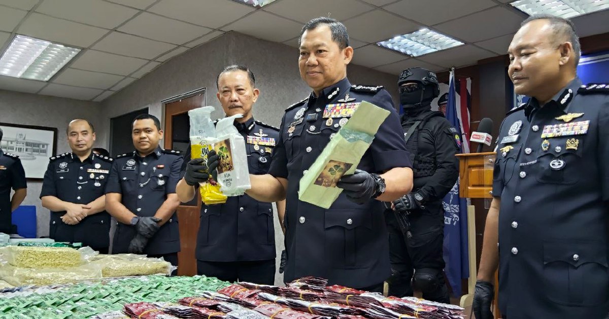 Police Dismantle Major Drug Network as RM8.49 Million Haul Seized in Masai Apartment