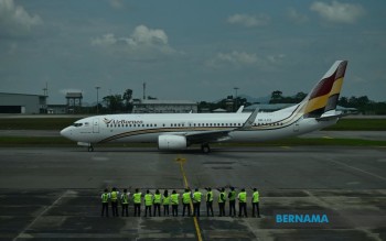 Deputy PM Fadillah Officiates AirBorneo's Inaugural Flight to KLIA