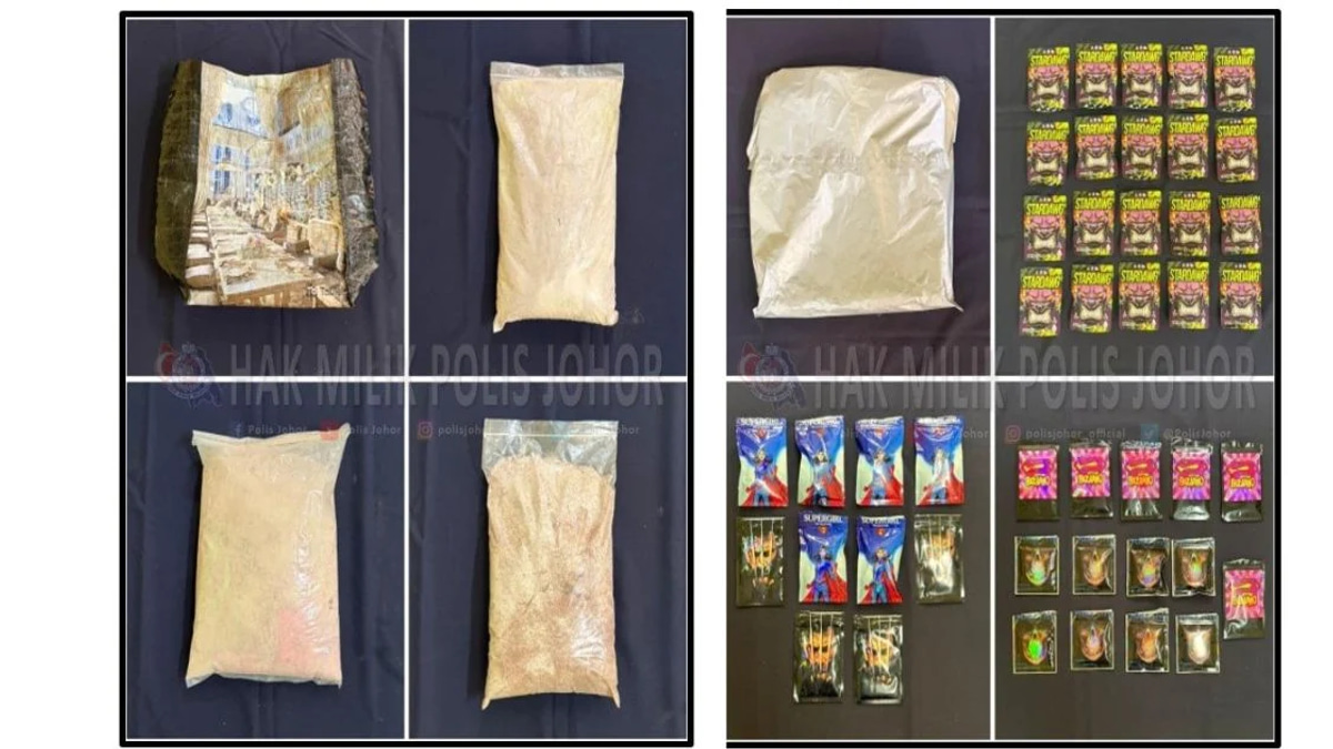 Drug Syndicate Dismantled in Kulai; Couple Held Over RM3.59mil Haul