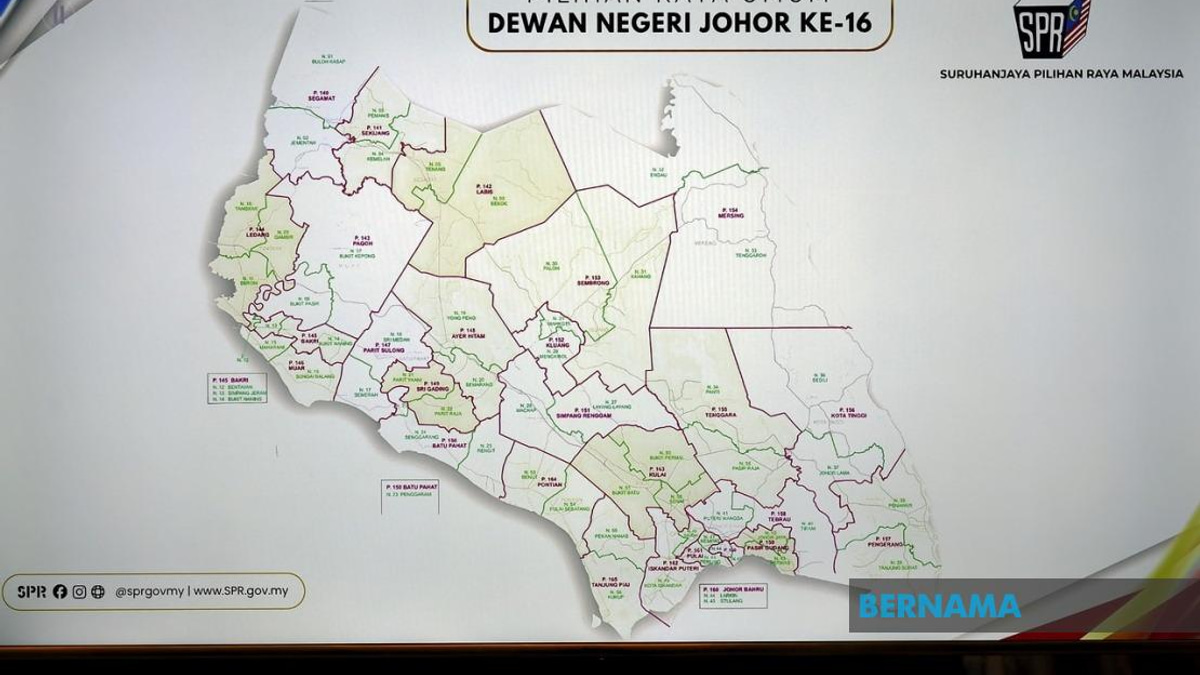 Johor's 16th State Election Enters Critical Phase as Nomination Day Begins