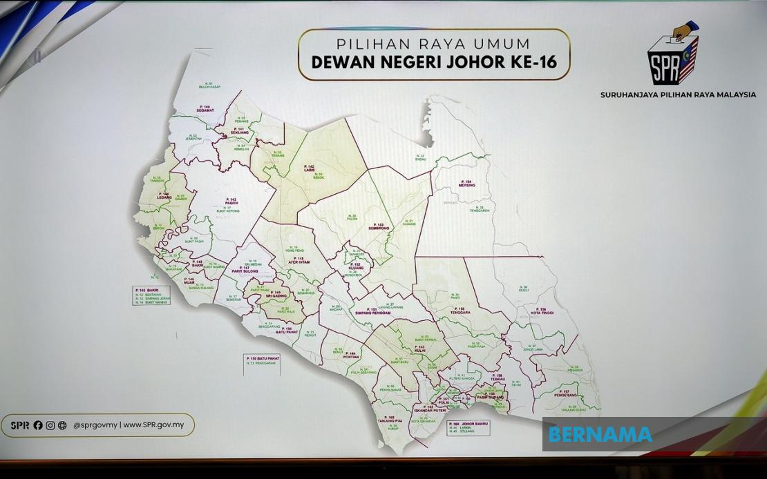 Johor's 16th State Election Enters Critical Phase as Nomination Day Begins