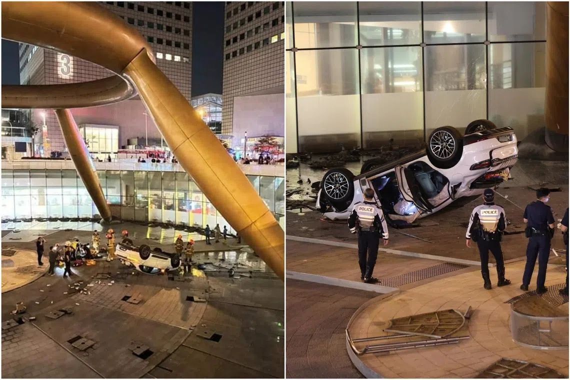 Singapore Man Jailed for Drink-Driving into Iconic Fountain, Causing Nearly S$65,000 Damage