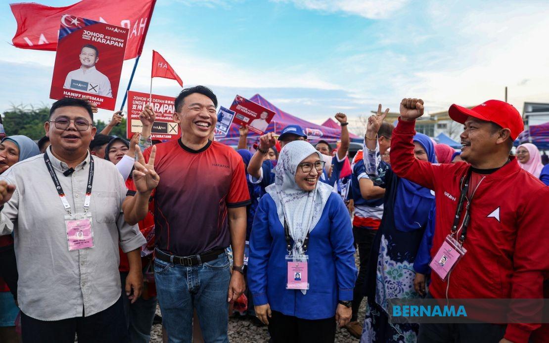 Johor Election Campaign Shows Democratic Maturity as Rival Candidates Exchange Warm Greetings