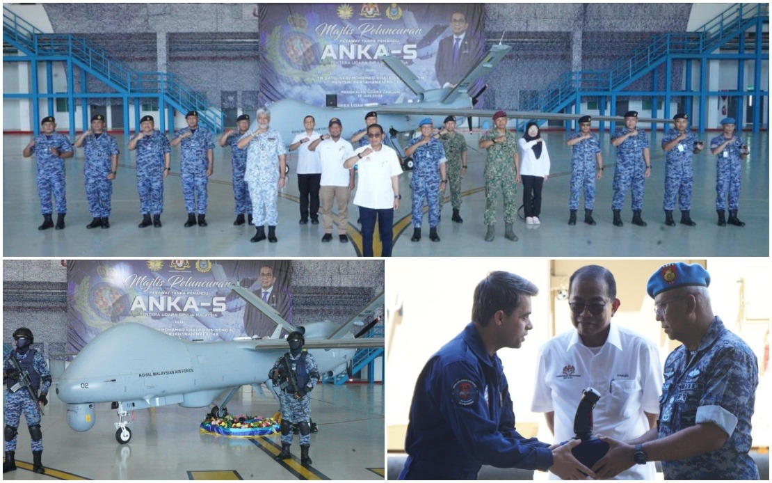 Malaysia Deploys ANKA-S Surveillance Drones to Strengthen South China Sea Operations