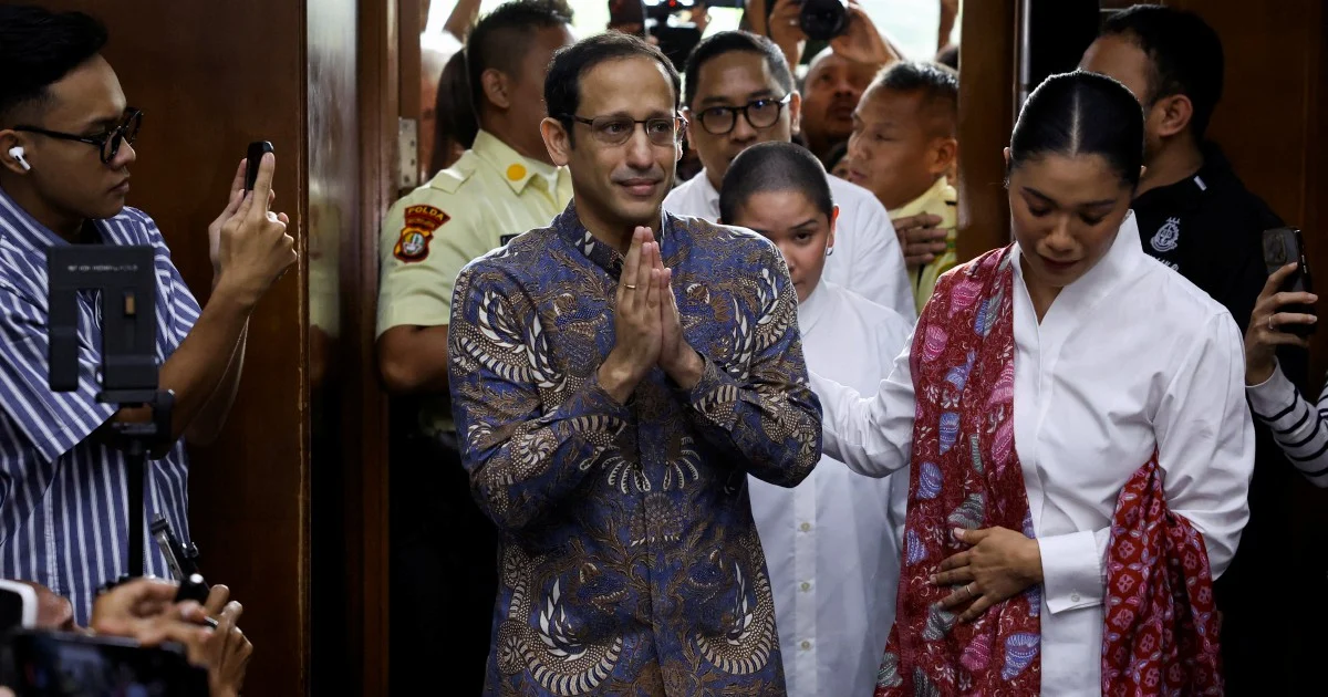 Indonesian Court Sentences Nadiem Makarim, Former Education Minister and Gojek Co-Founder, to 10 Years for Corruption
