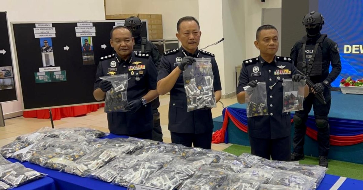 Police dismantle RM10.68m drug-laced vape ring across Johor with seven arrests