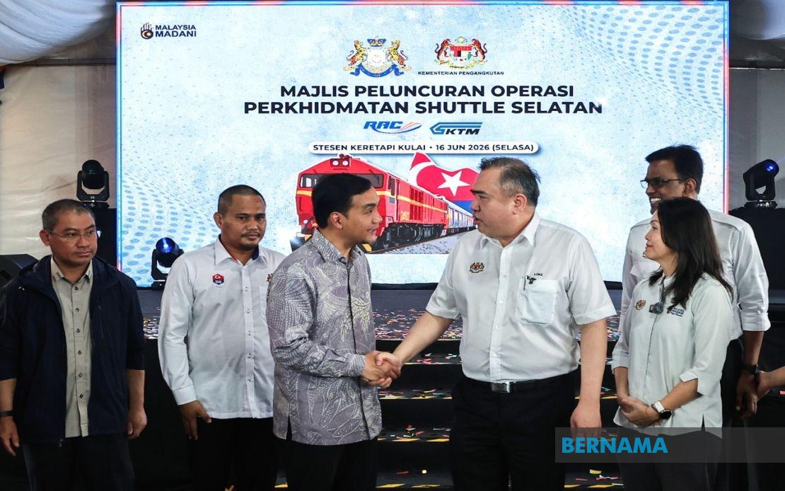 Shuttle Selatan Rail Service Launches to Connect Johor's Industrial and Urban Centres