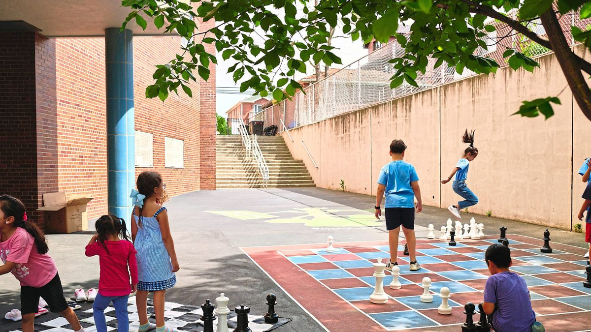 When children design playgrounds: From lava pits to giant chess boards
