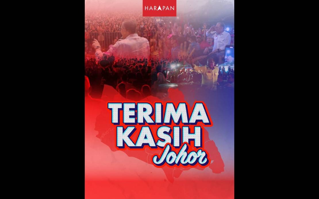 Anwar Congratulates BN on Retaining Johor Mandate in State Election