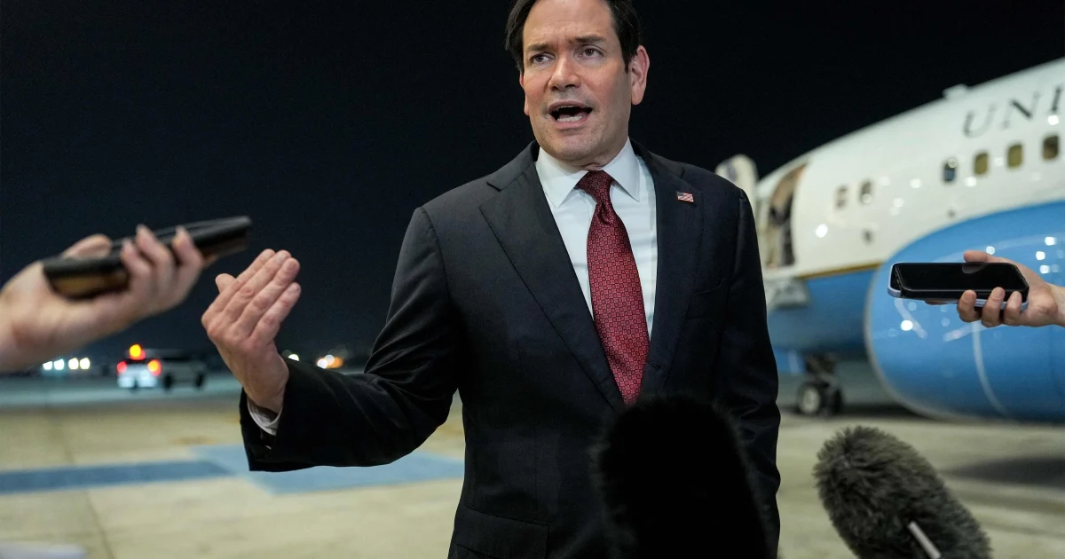 Rubio Draws Line on Iranian Strait Fees as Nuclear Tensions Resurface
