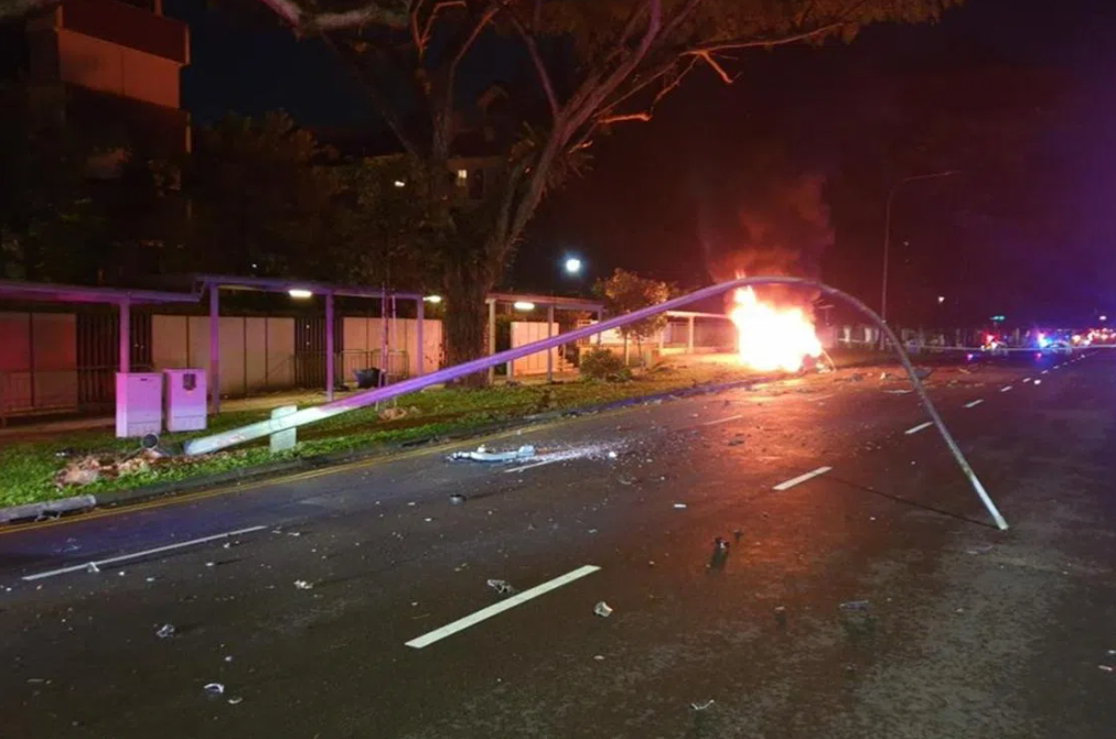 Singapore man charged after drink-driving spree leaves school bus children hurt
