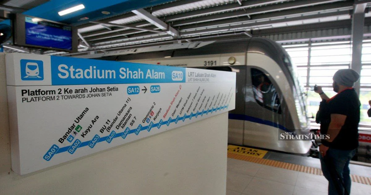PM Anwar to Officially Open LRT3 Shah Alam Extension This Sunday