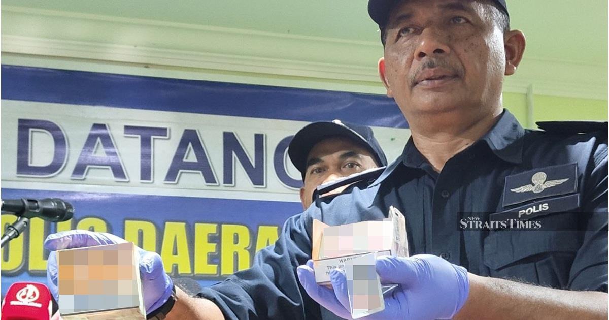 Major drug trafficking network dismantled in Perlis after police seize RM34.31 million in liquid narcotics