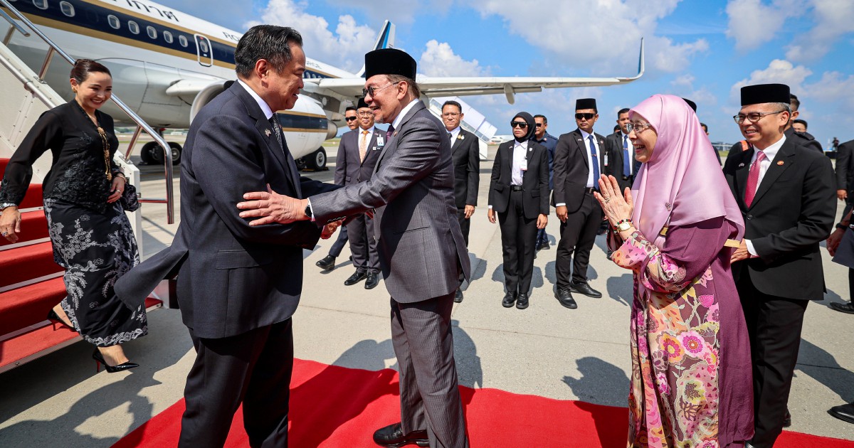 Thai PM Anutin opens two-day visit to Malaysia amid deepening bilateral ties