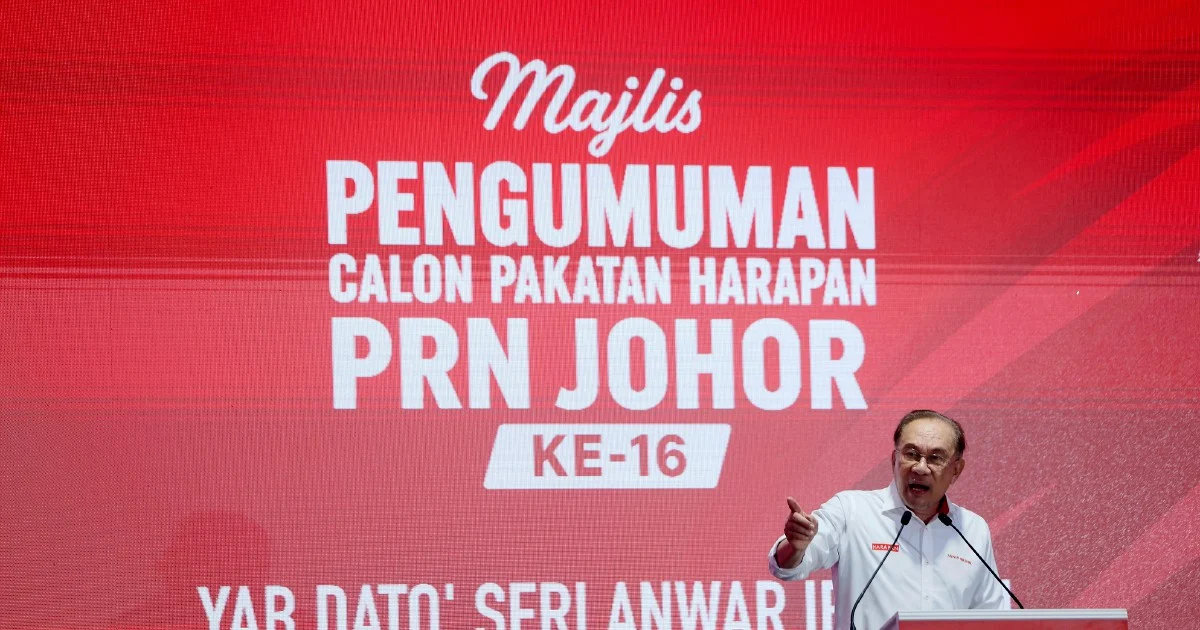 Johor receives net federal funding boost, PM Anwar confirms higher allocations than state contributions