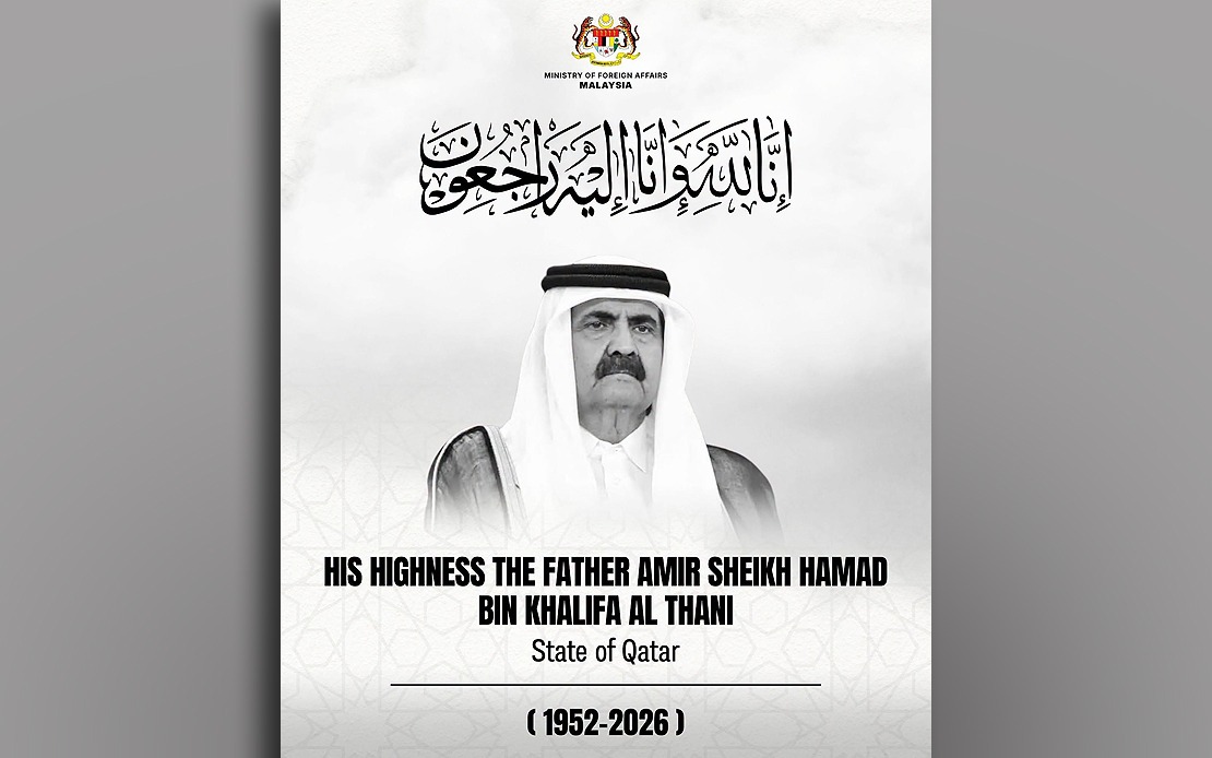 Dr Zambry Represents Malaysia at Qatar's State Mourning for Late Father Amir